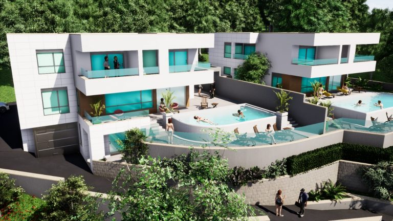 luxury villa baška voda heros plus